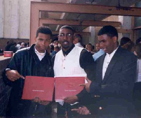 At graduation